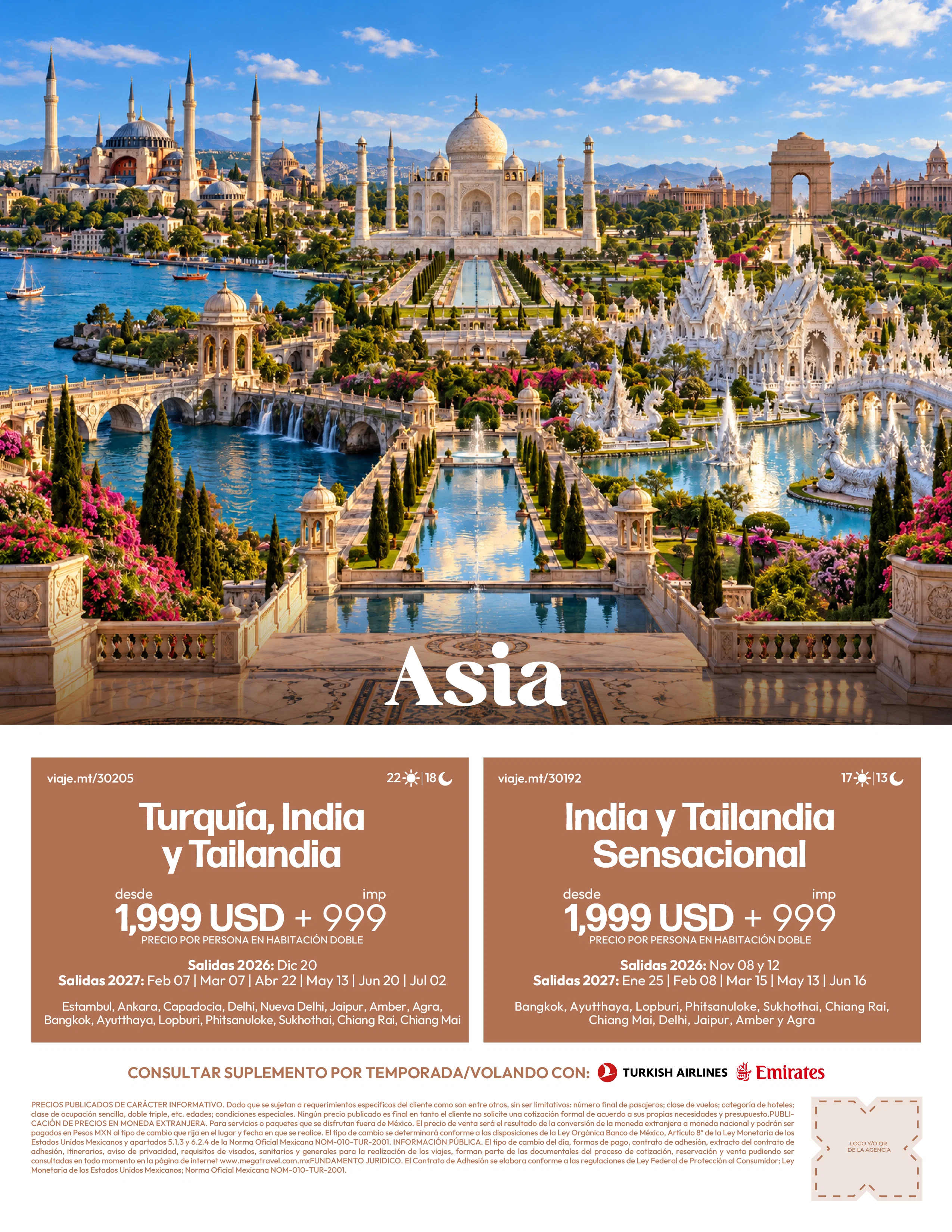 Circuitos en Asia